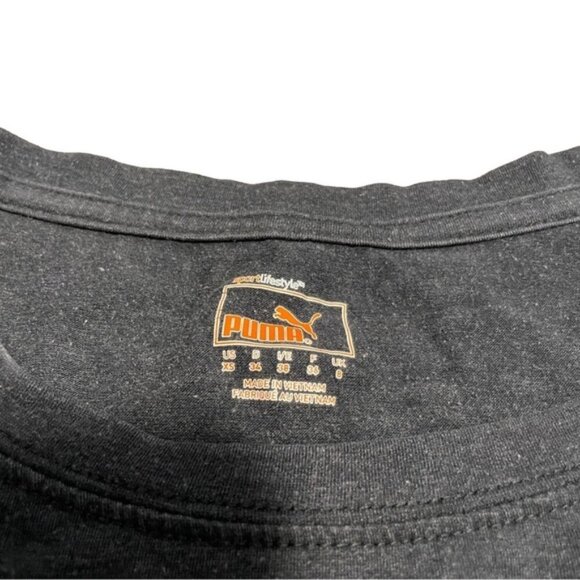 Puma DryCELL Workout Shirt XS Black Fitted Athletic Top - Picture 2 of 5